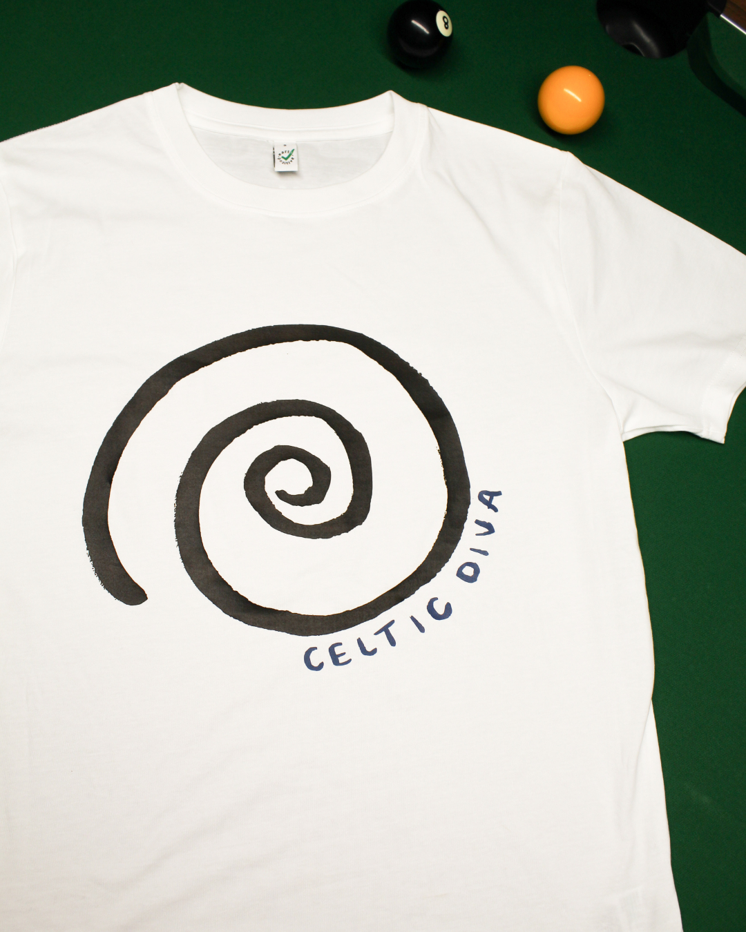 CELTIC DIVA SPIRAL T SHIRT