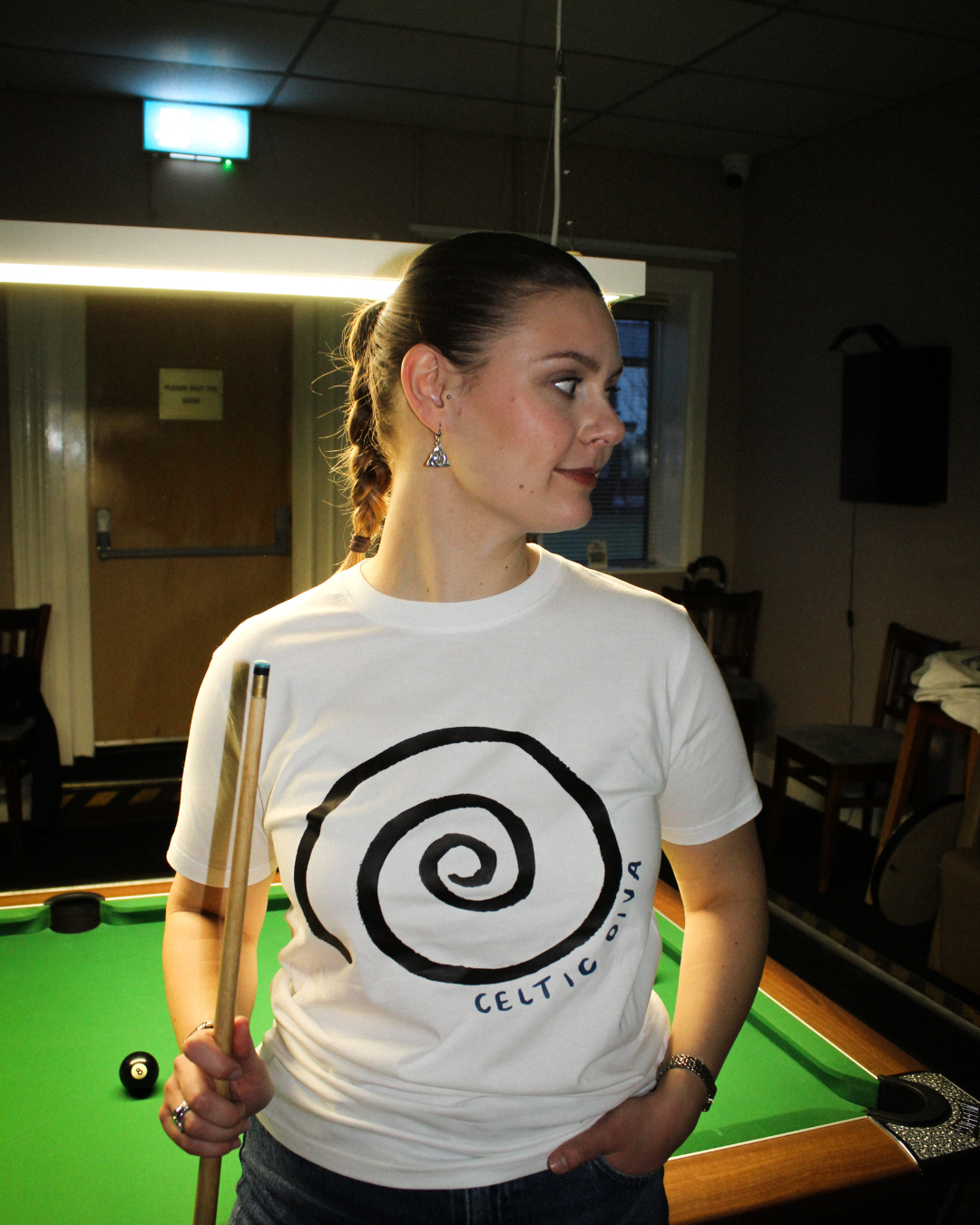 CELTIC DIVA SPIRAL T SHIRT