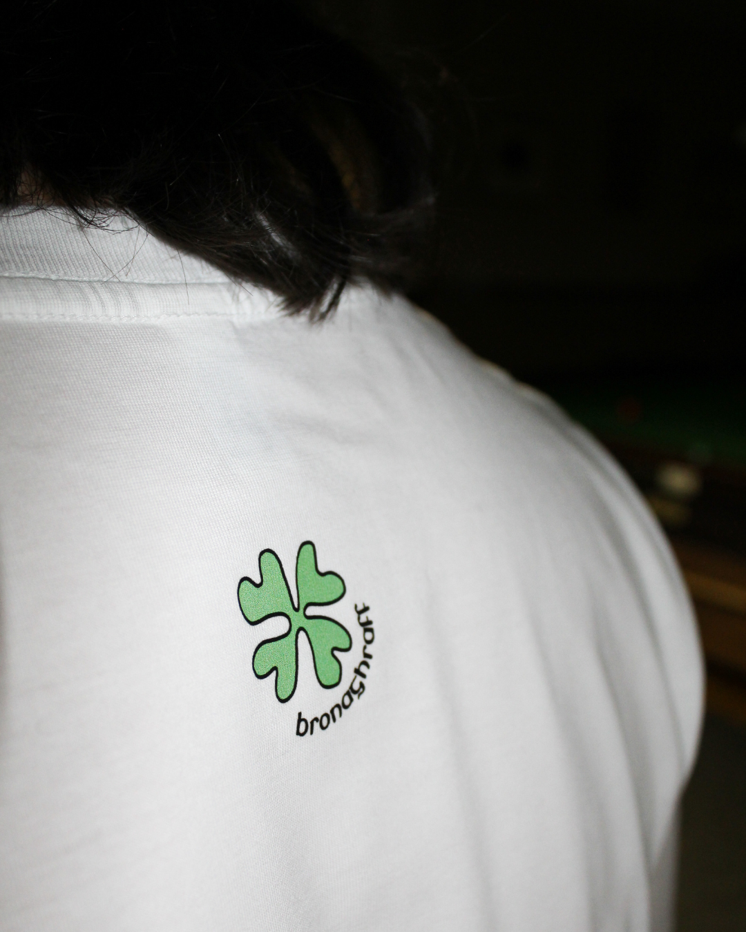 GREEN TRISKELE T SHIRT