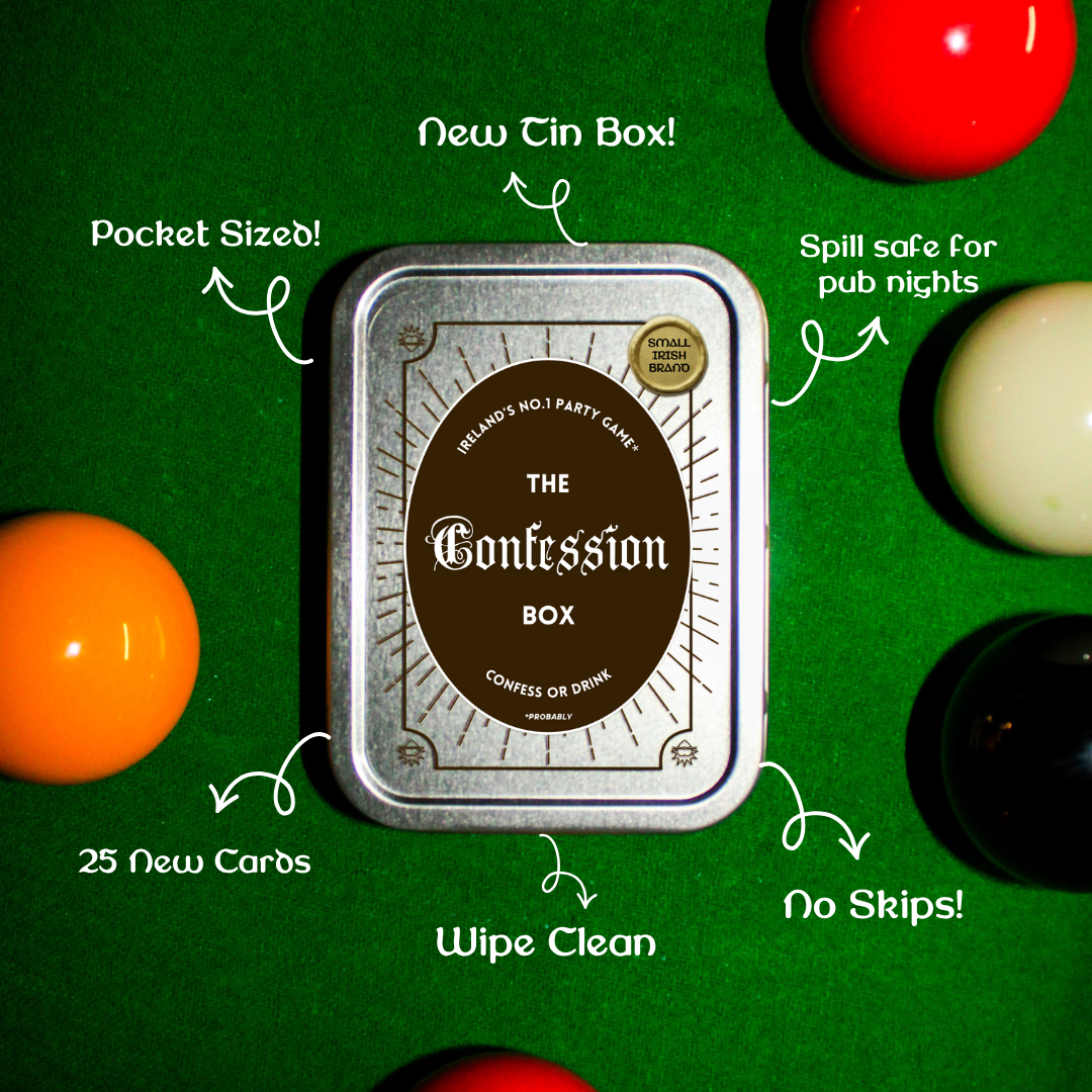 The NEW Confession Box Irish Drinking Game