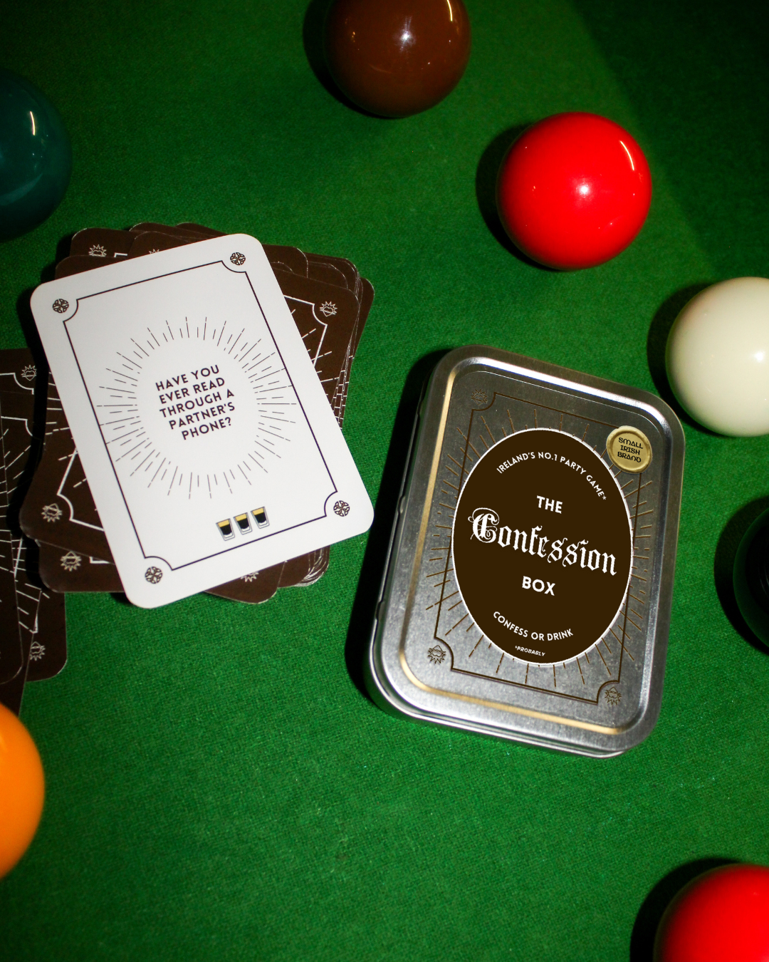 COMING SOON: The Confession Box Irish Drinking Card Game