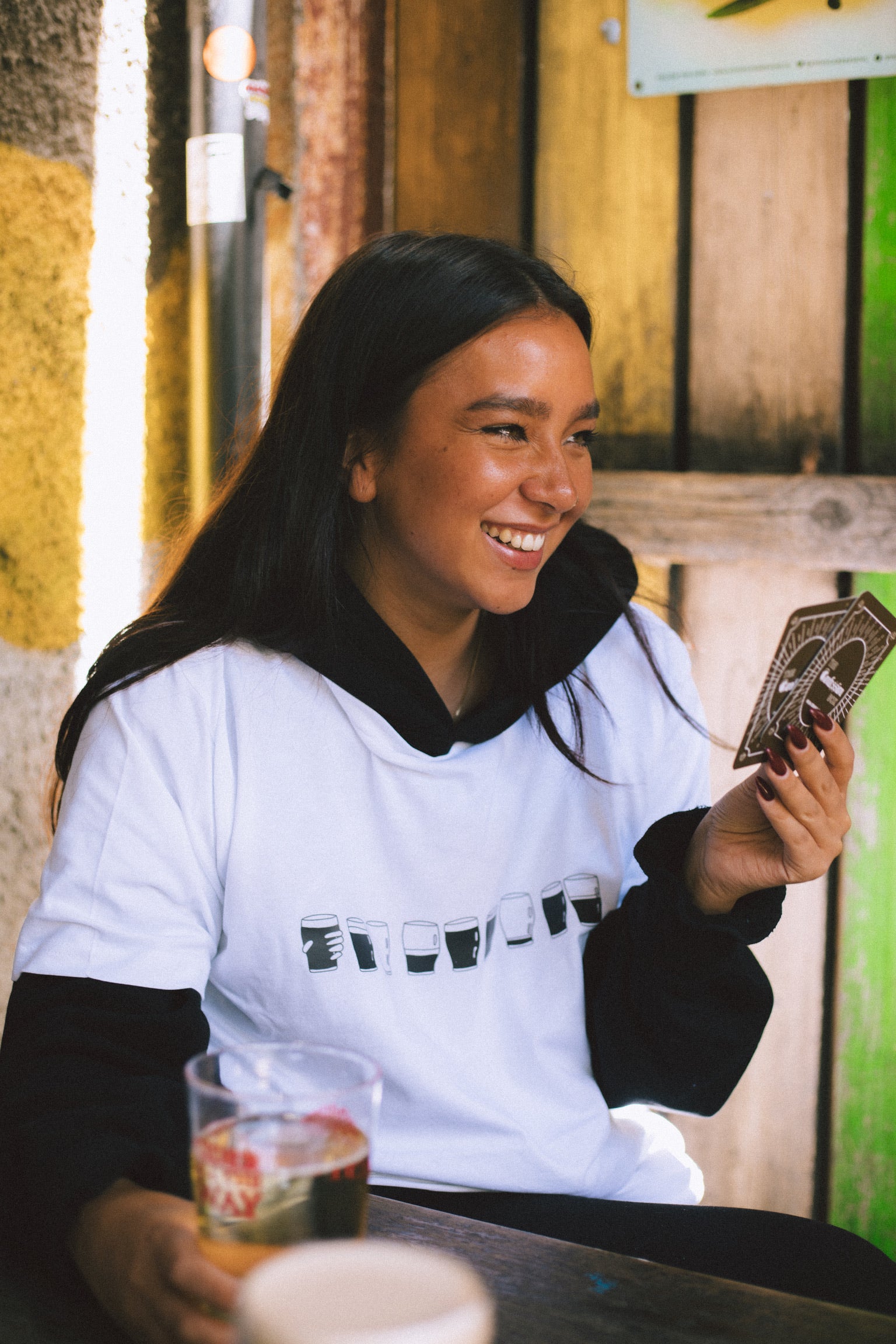 ROW OF PINTS T SHIRT