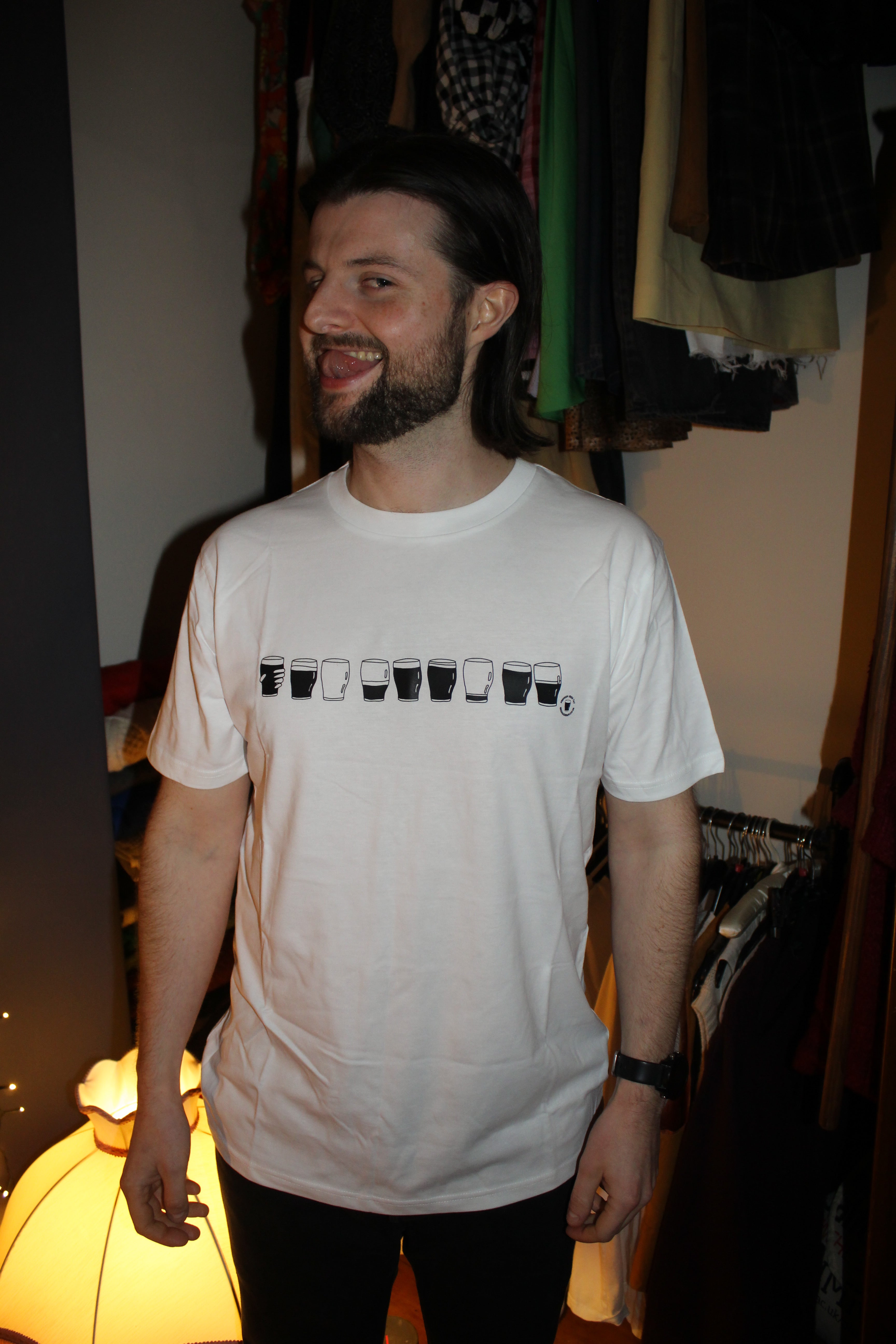 ROW OF PINTS T SHIRT