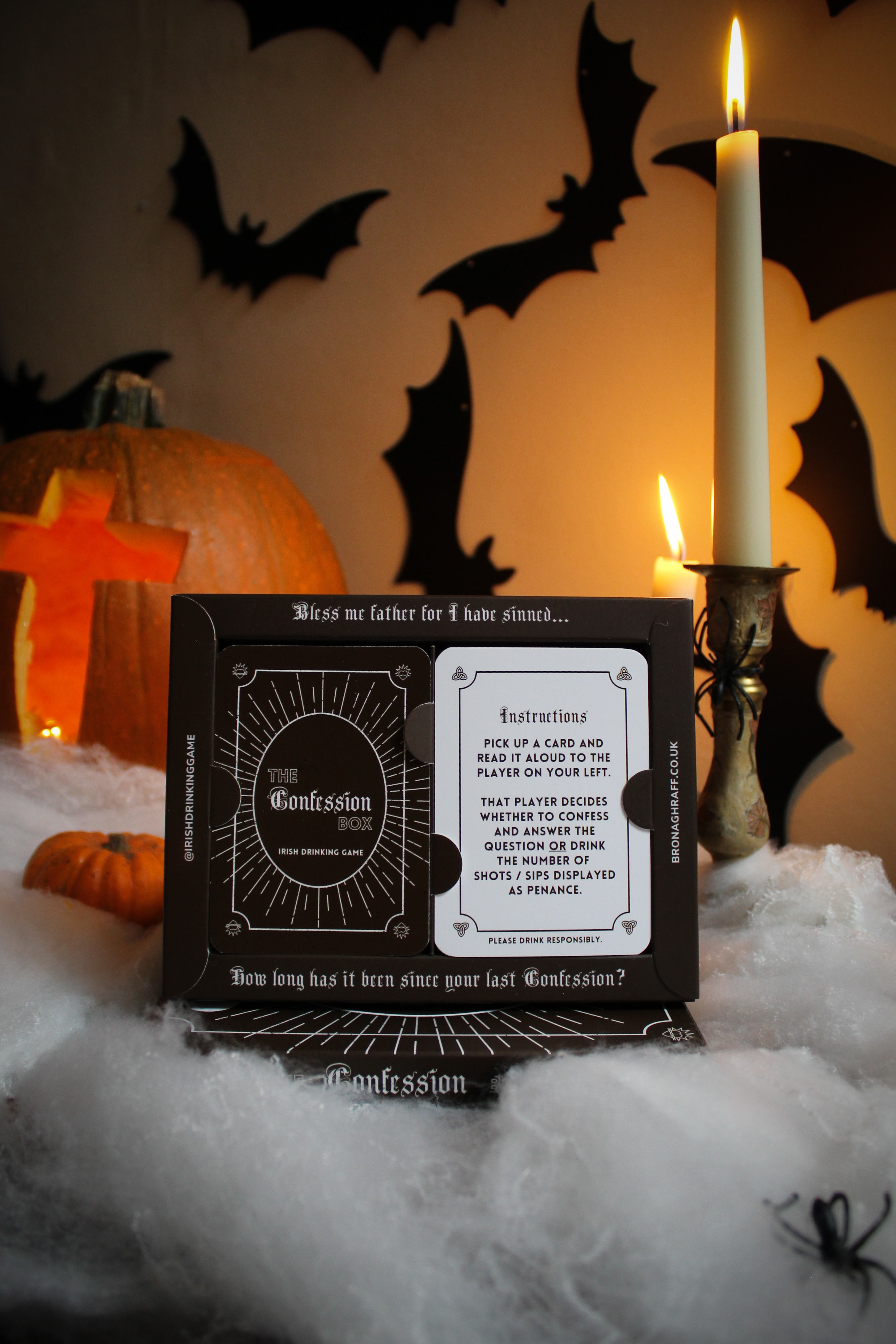 The Confession Box Irish Drinking Card Game