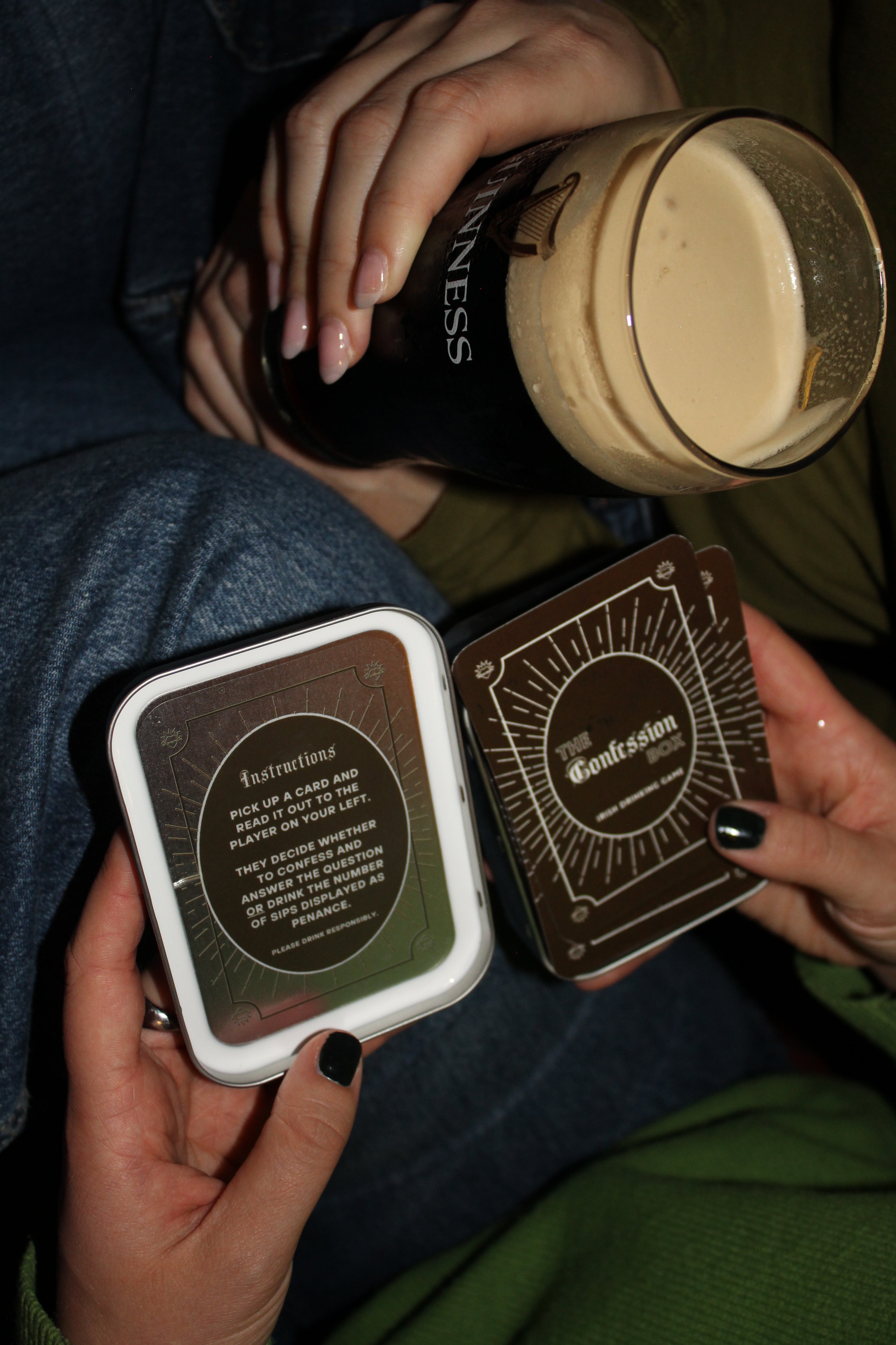 The NEW Confession Box Irish Drinking Game