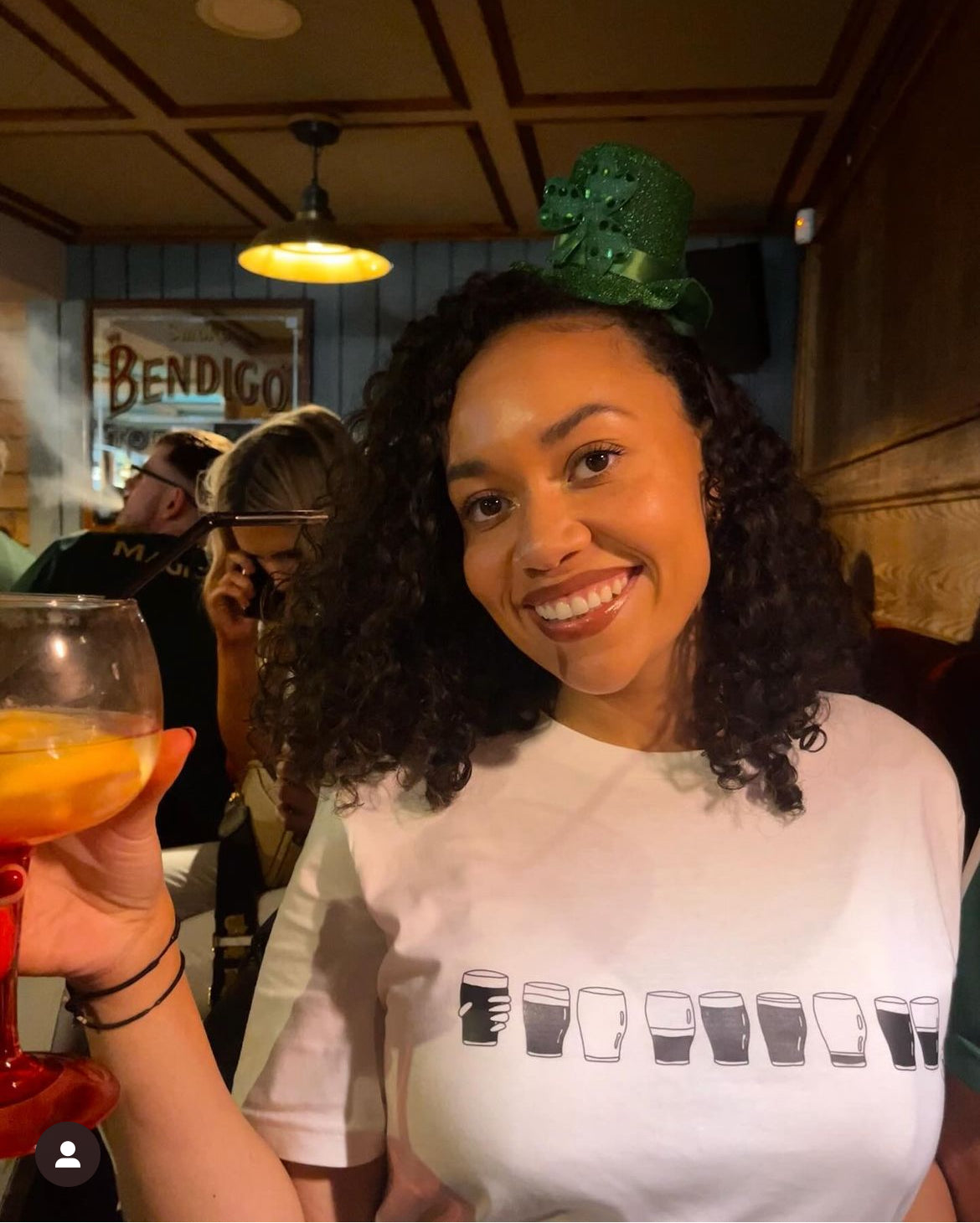 ROW OF PINTS T SHIRT