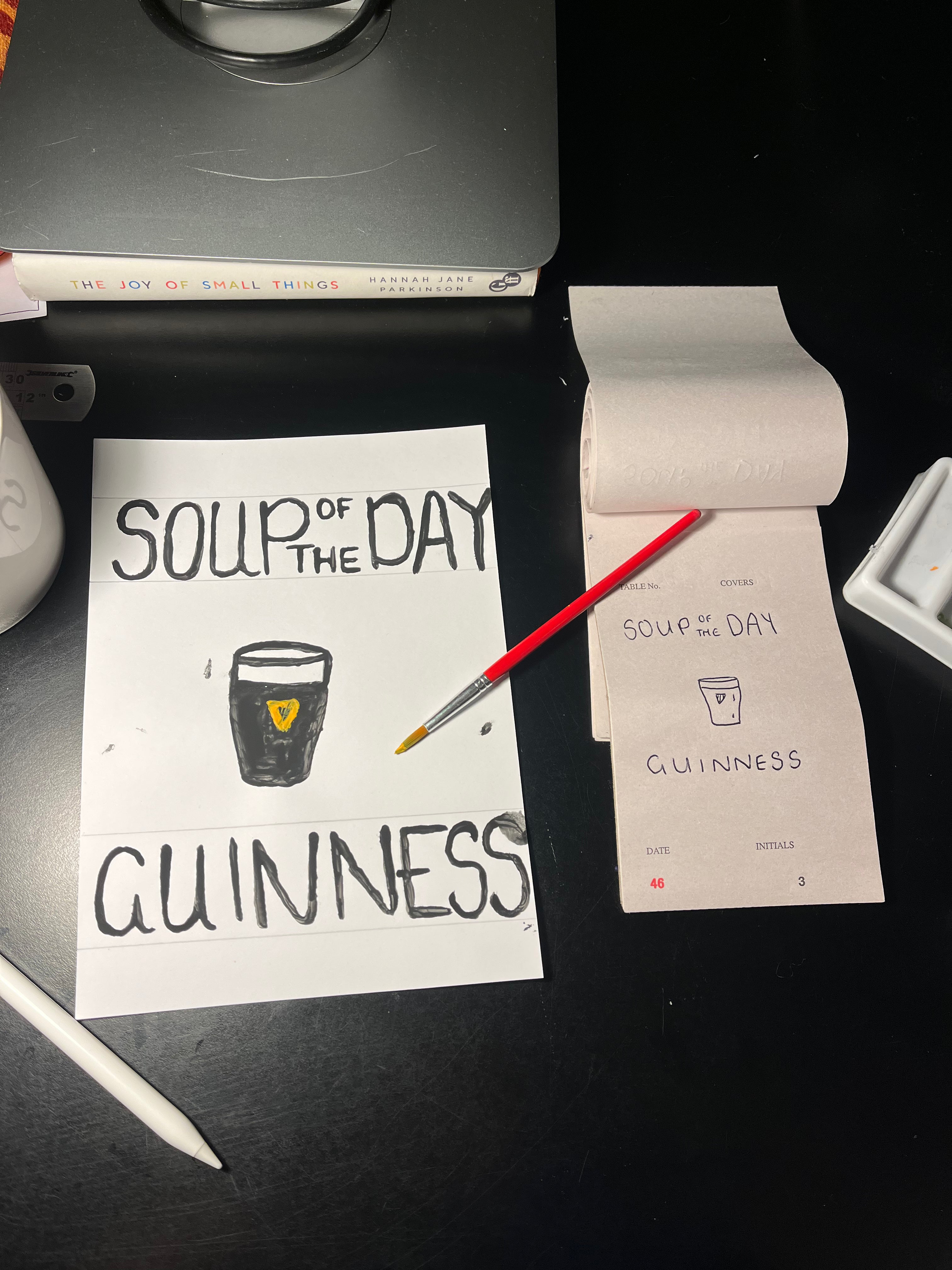 Soup of the Day: Guinness Print