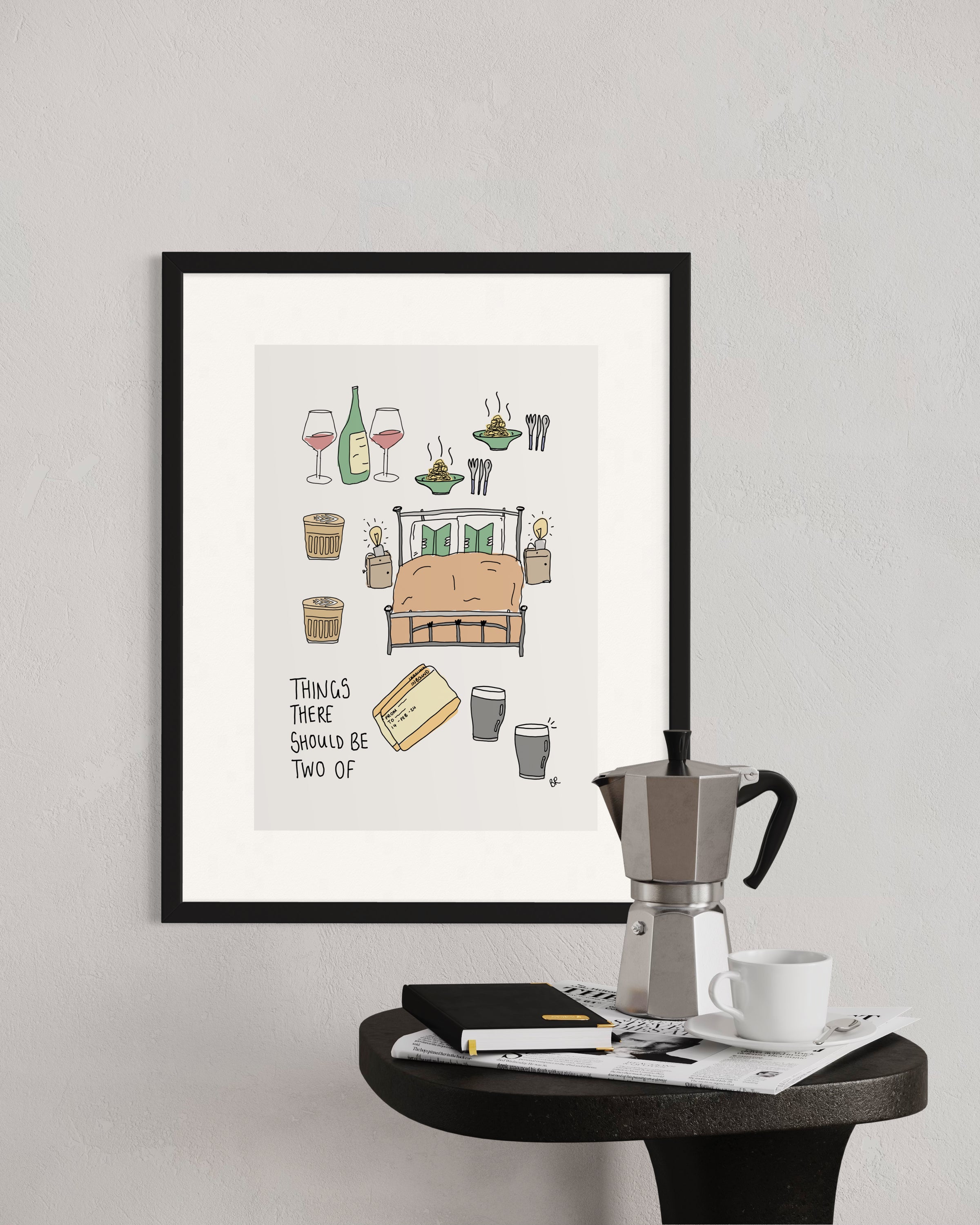 THINGS THERE SHOULD BE TWO OF PRINT | PERSONALISED
