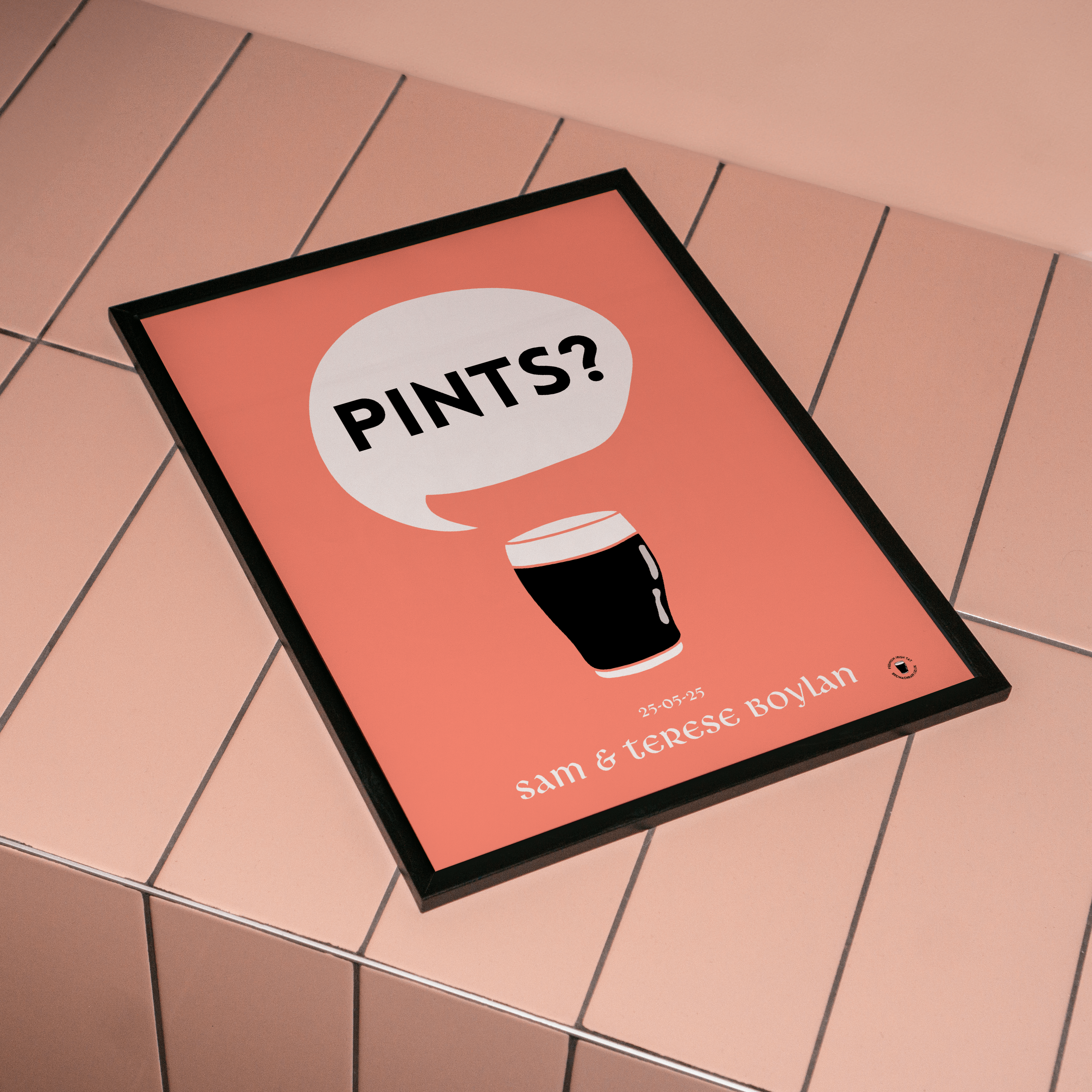 Pints? Print | Wedding Personalised
