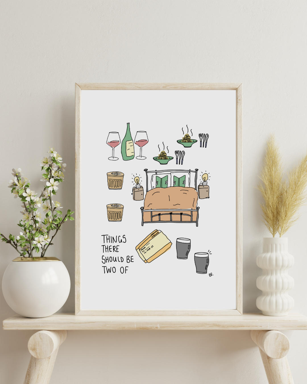 THINGS THERE SHOULD BE TWO OF PRINT | PERSONALISED