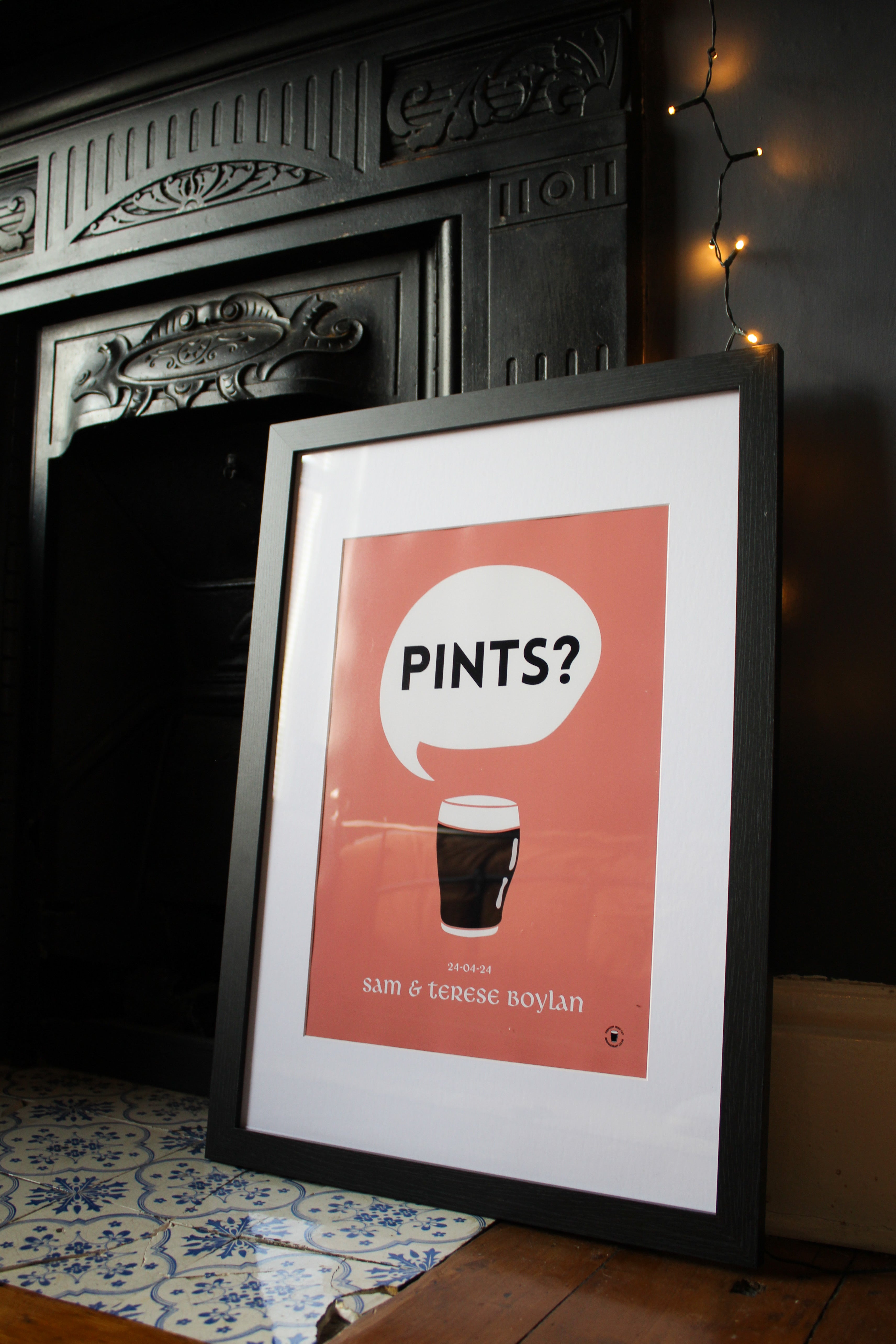 Pints? Print | Wedding Personalised