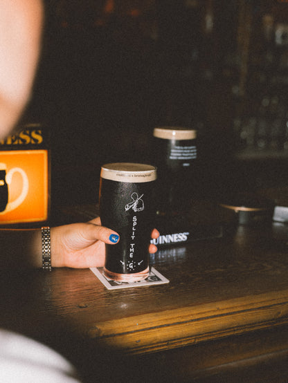 Maddens x Bronaghraff "Split The G" Pint Glass