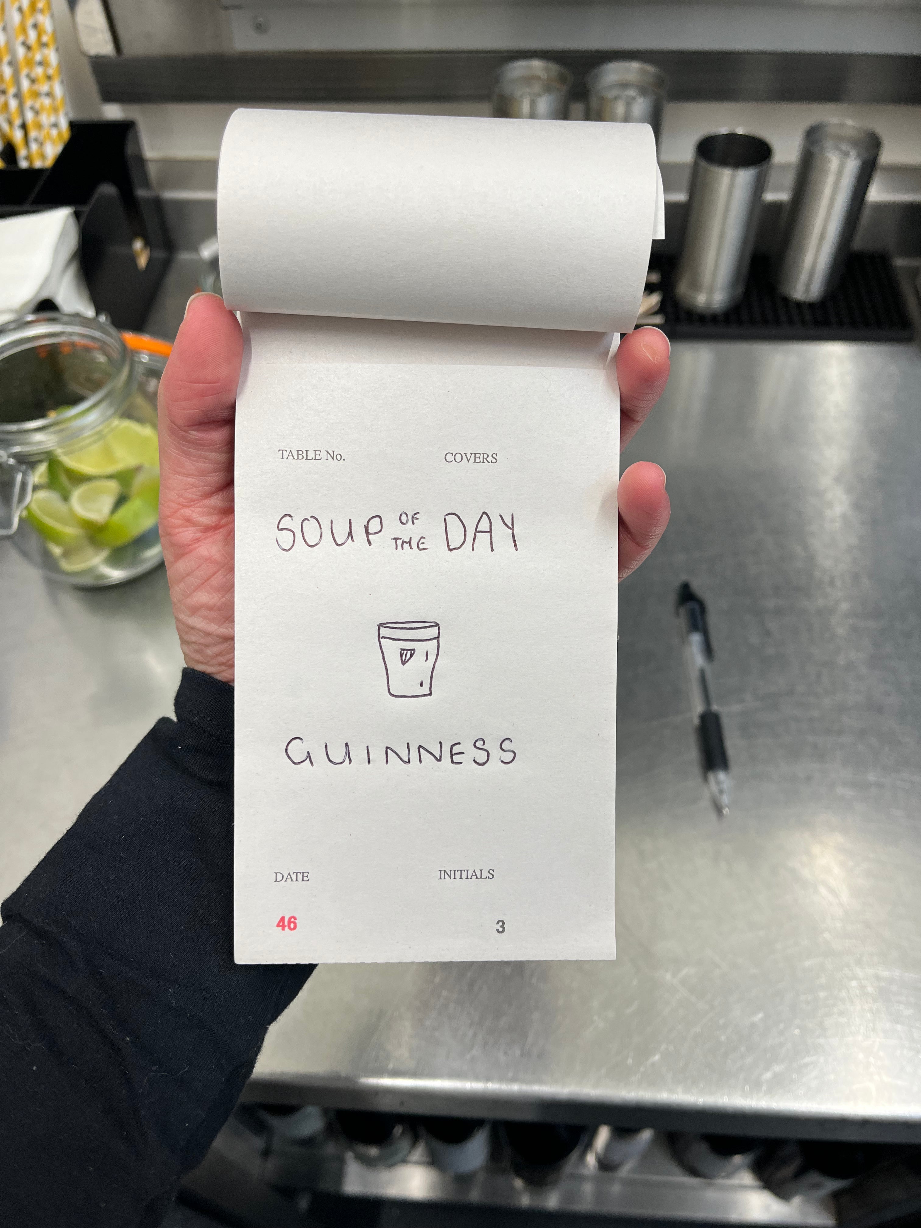 Soup of the Day: Guinness Print