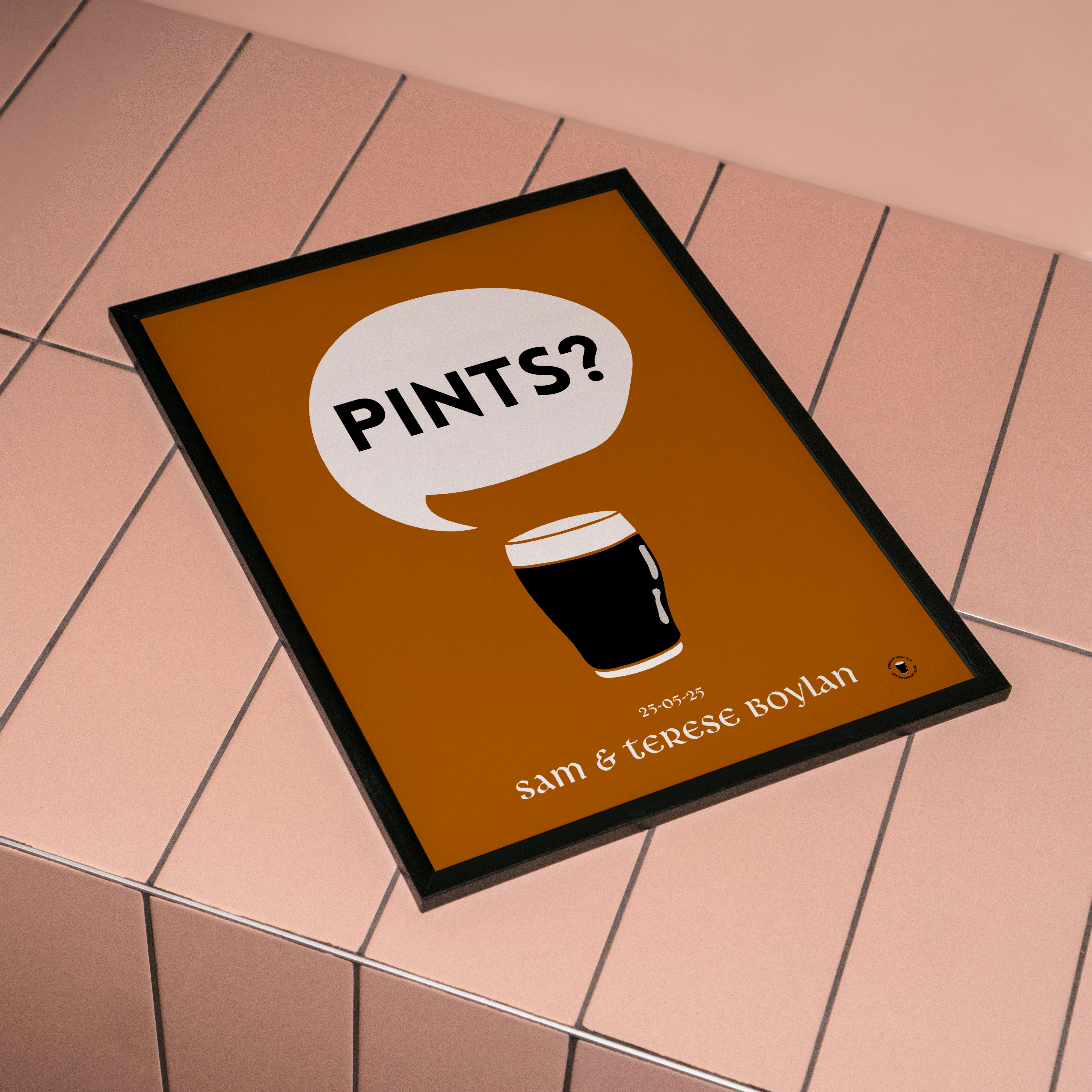 Pints? Print | Wedding Personalised