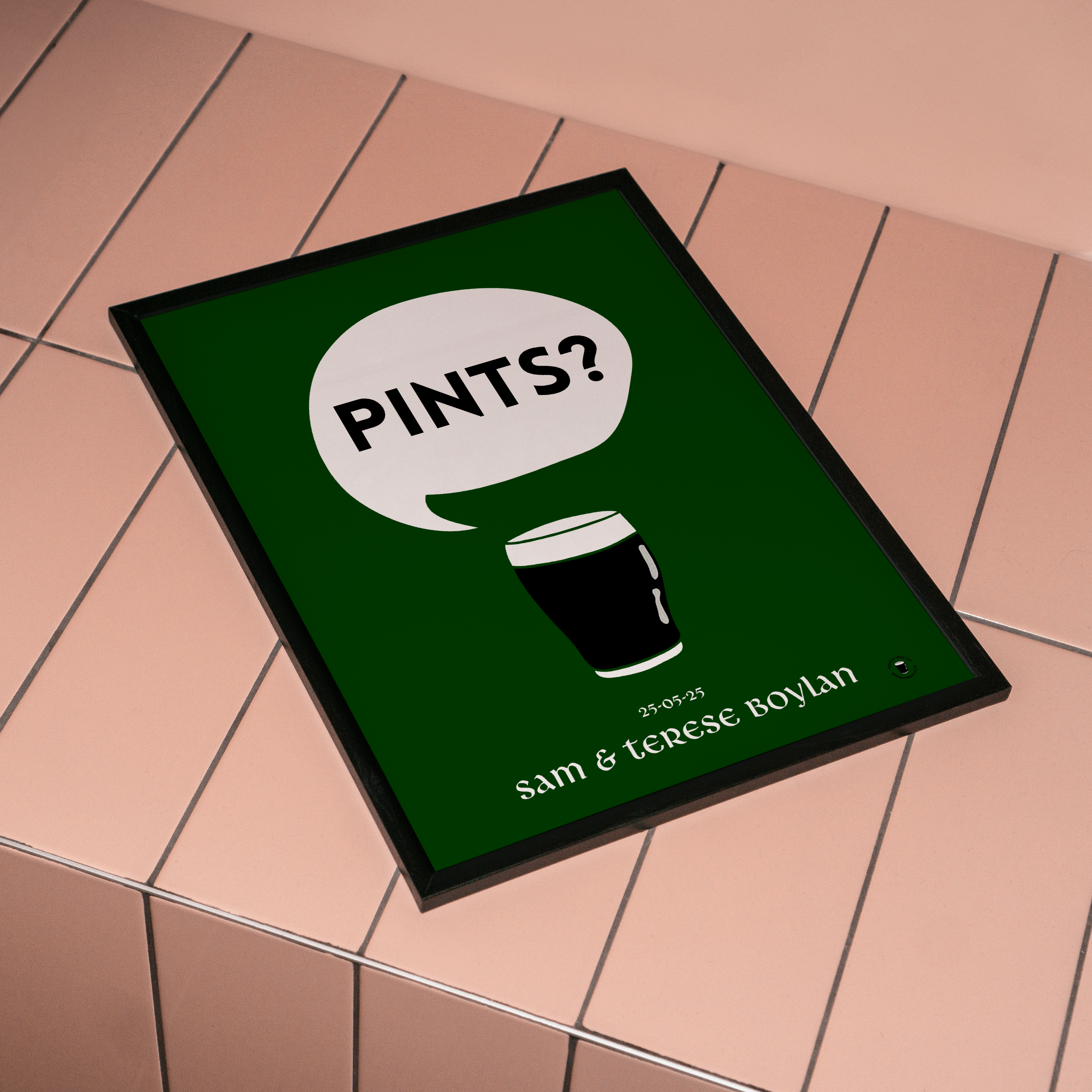 Pints? Print | Wedding Personalised