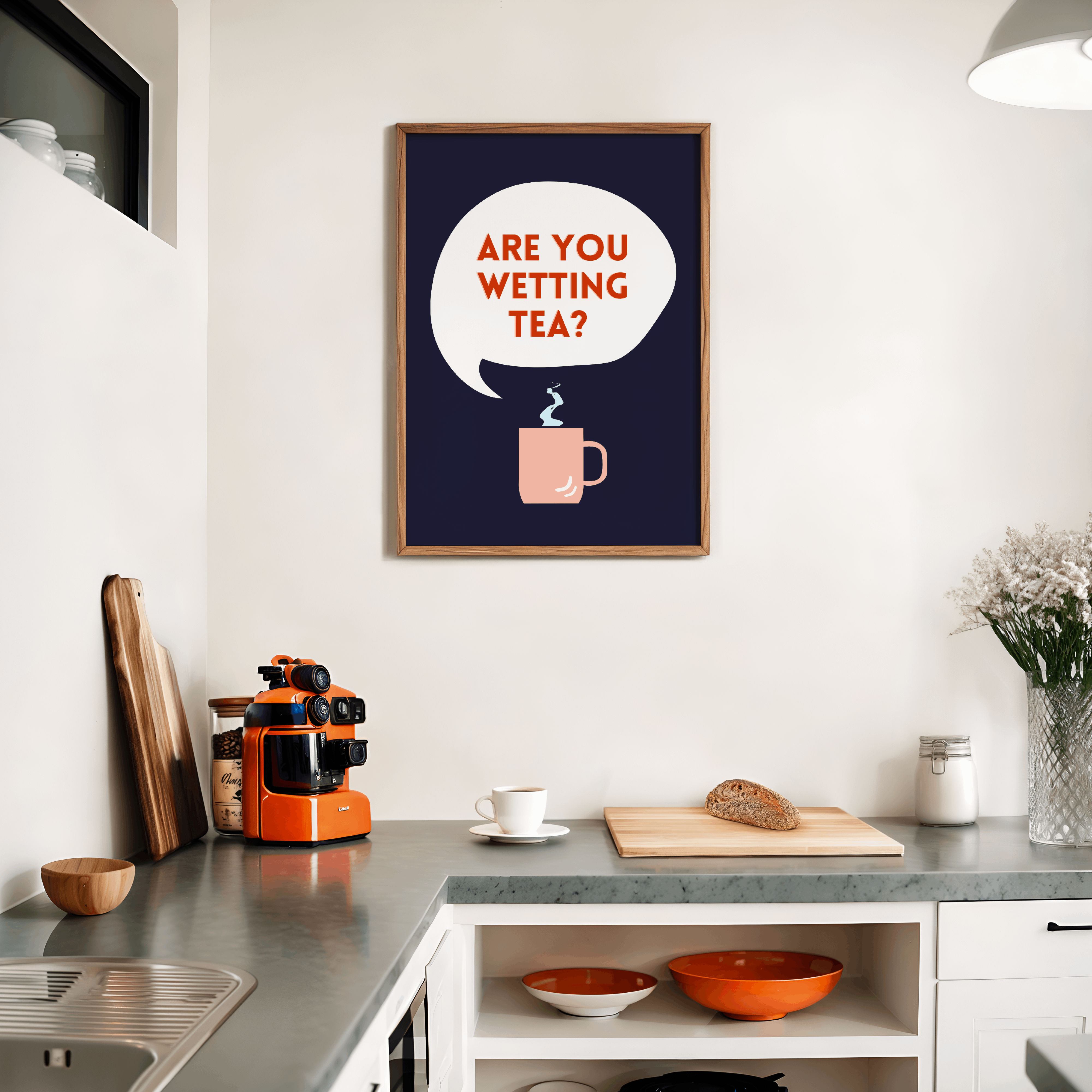 Are You Wetting Tea? Print