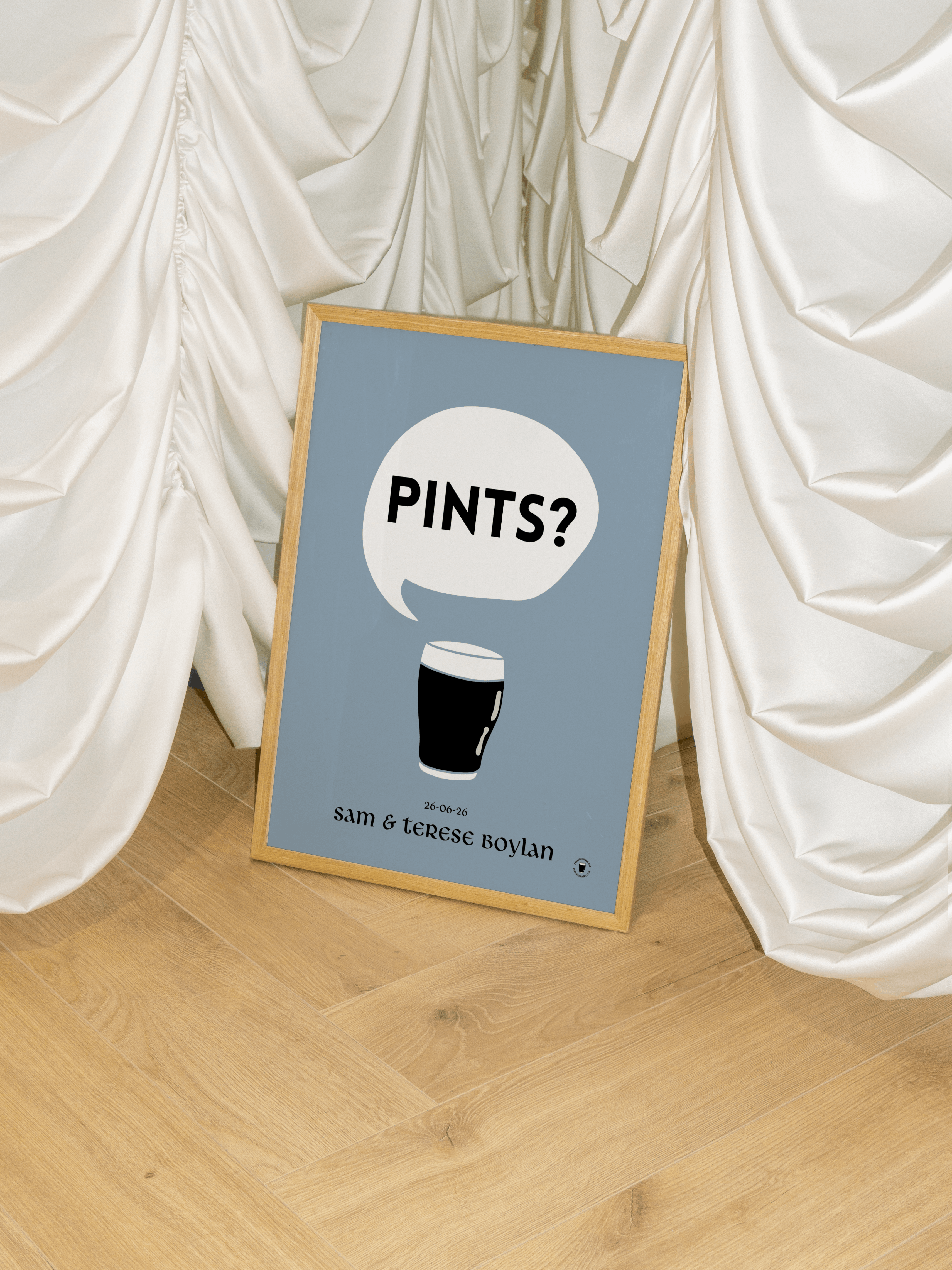 Pints? Print | Wedding Personalised