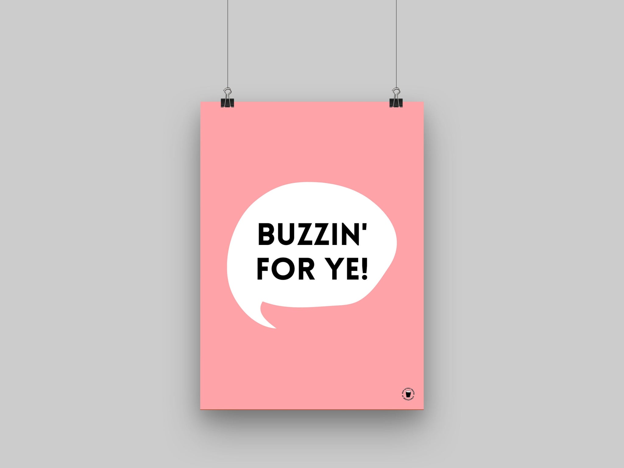 Buzzin For Ye Print